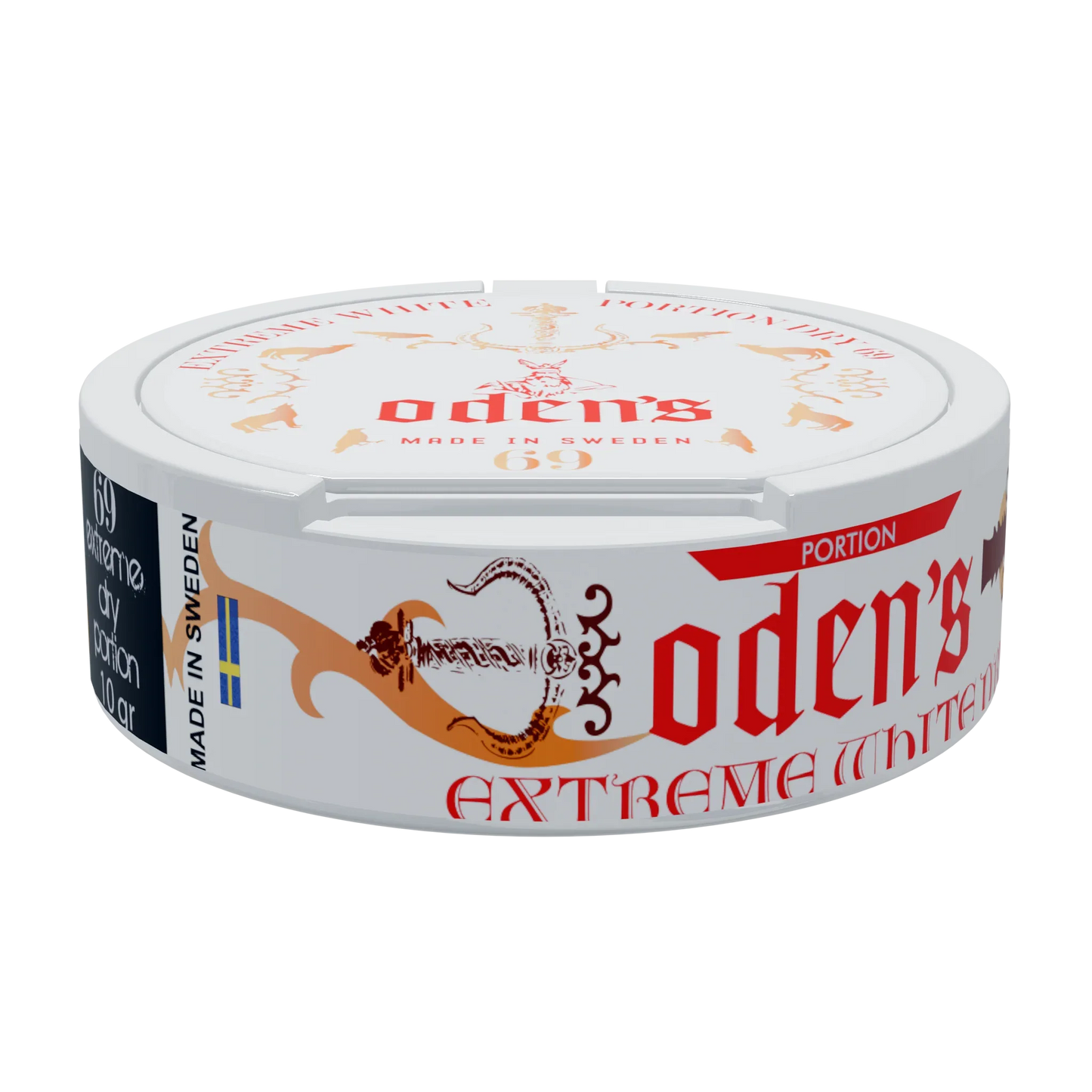 Oden's 69 Extreme White Dry Portion - Odenssnus
