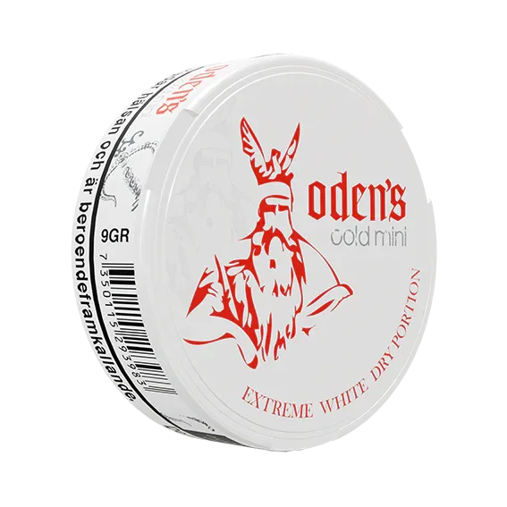 Oden's Cold Extreme White Dry MINI Portion - Odenssnus