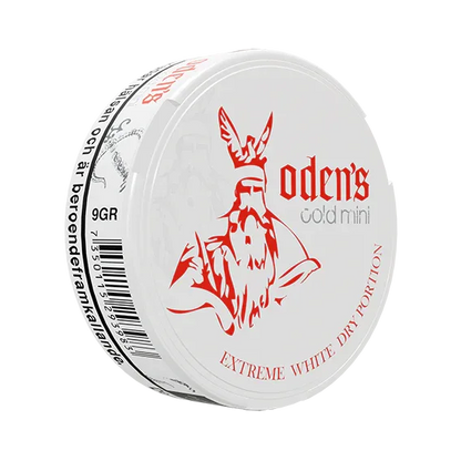 Oden's Cold Extreme White Dry MINI Portion - Odenssnus