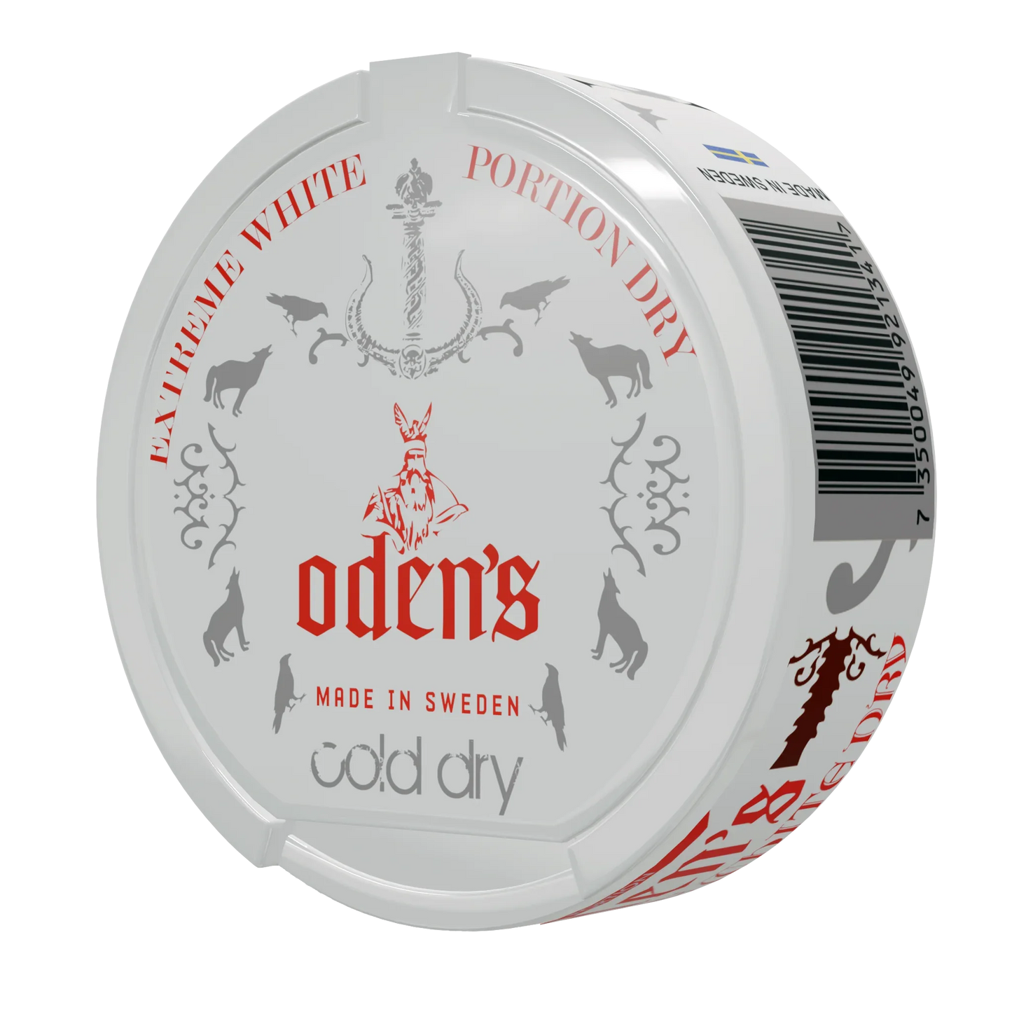 Oden's Cold Extreme White Dry Portion - Odenssnus