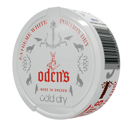 Oden's Cold Extreme White Dry Portion - Odenssnus