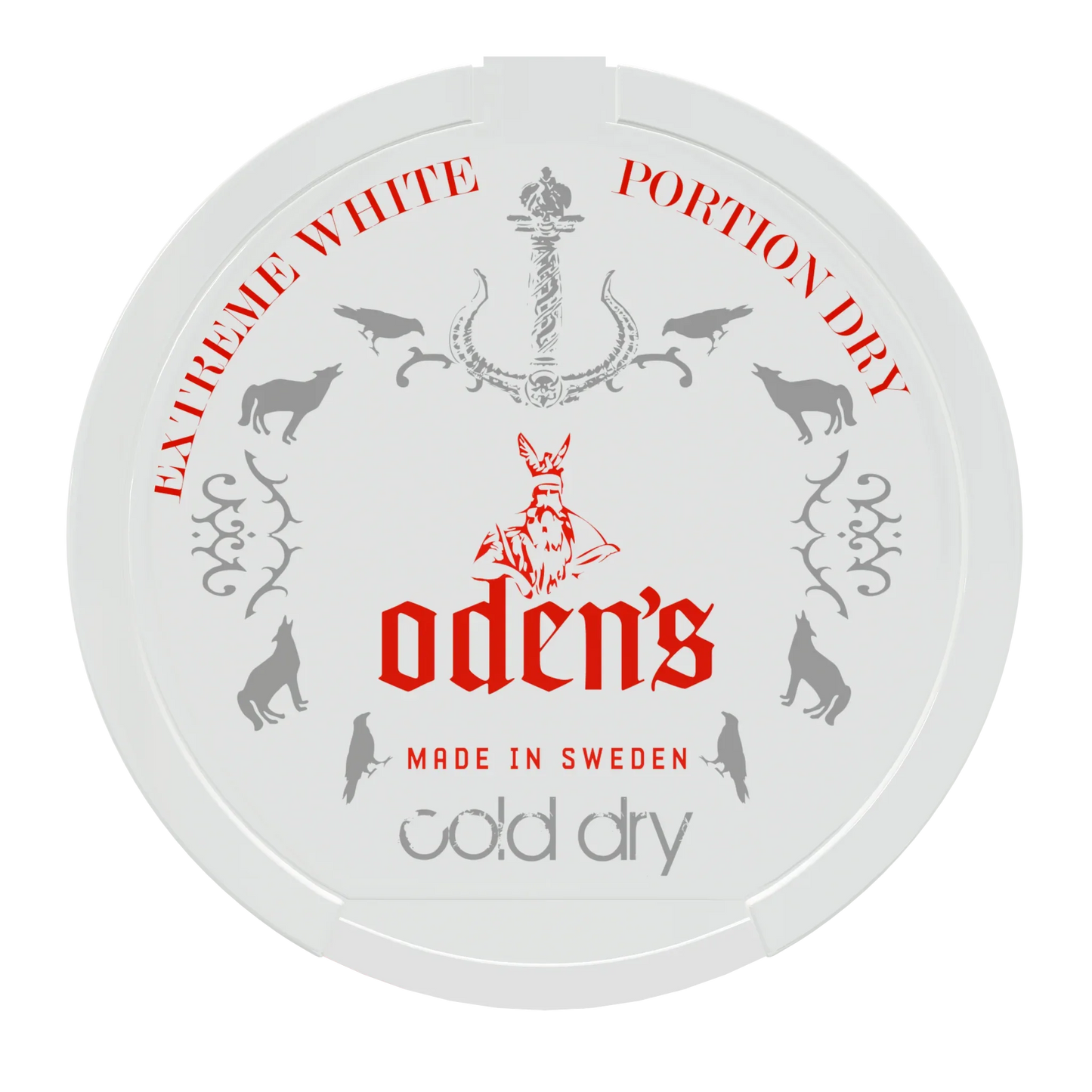 Oden's Cold Extreme White Dry Portion - Odenssnus