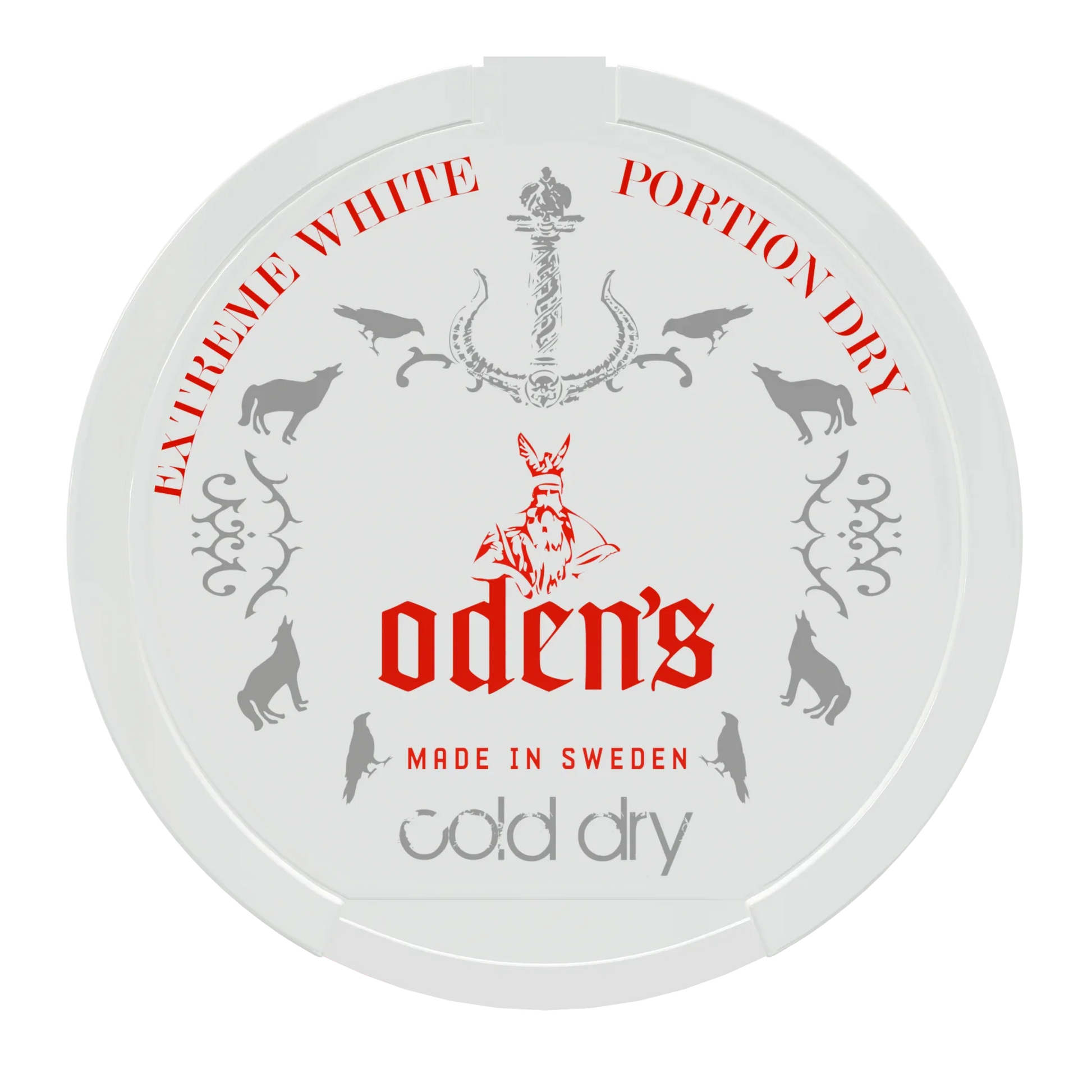 Oden's Cold Extreme White Dry Portion - Odenssnus