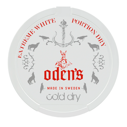 Oden's Cold Extreme White Dry Portion - Odenssnus