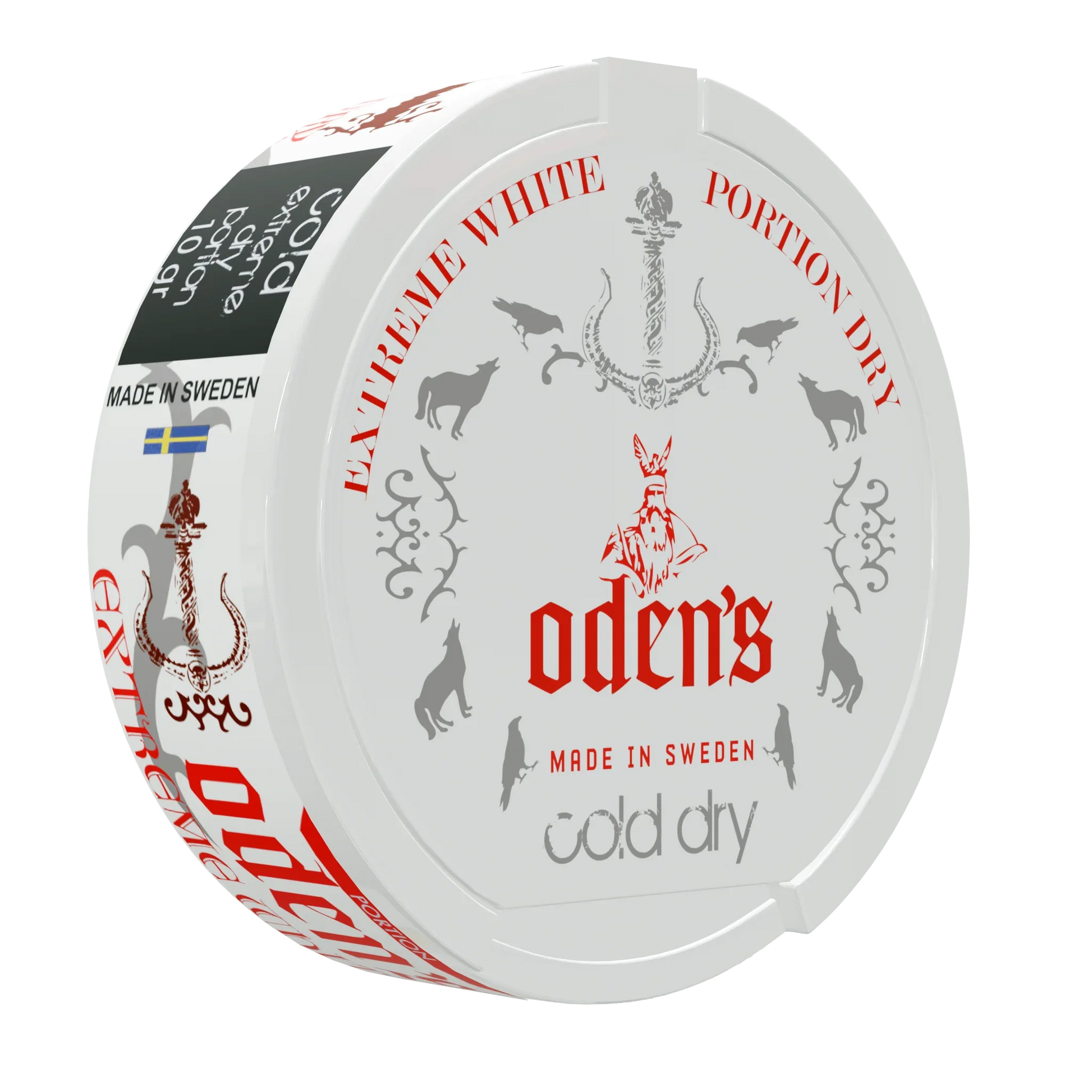 Oden's Cold Extreme White Dry Portion - Odenssnus