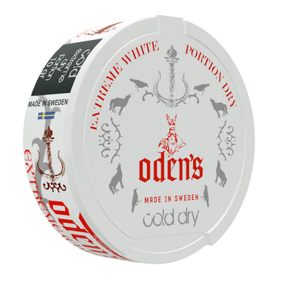 Oden's Cold Extreme White Dry Portion - Odenssnus