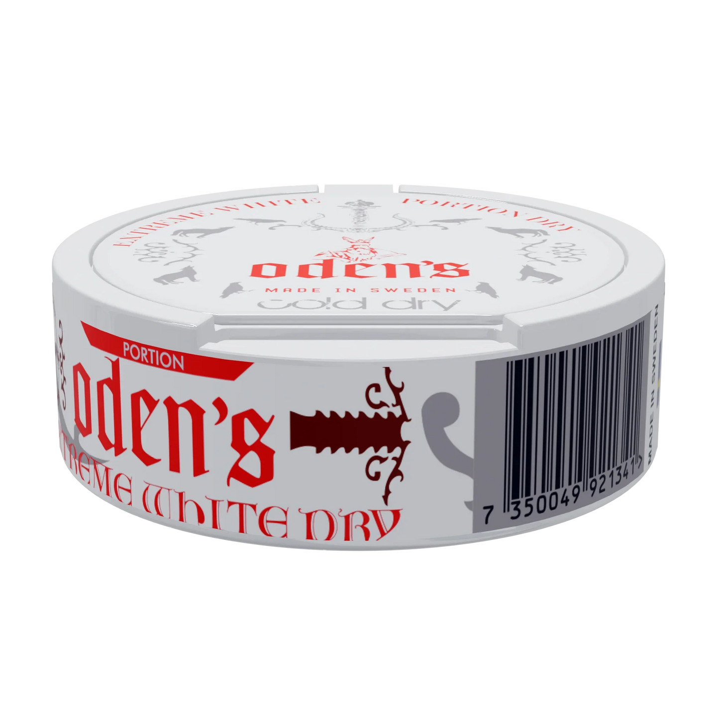 Oden's Cold Extreme White Dry Portion - Odenssnus