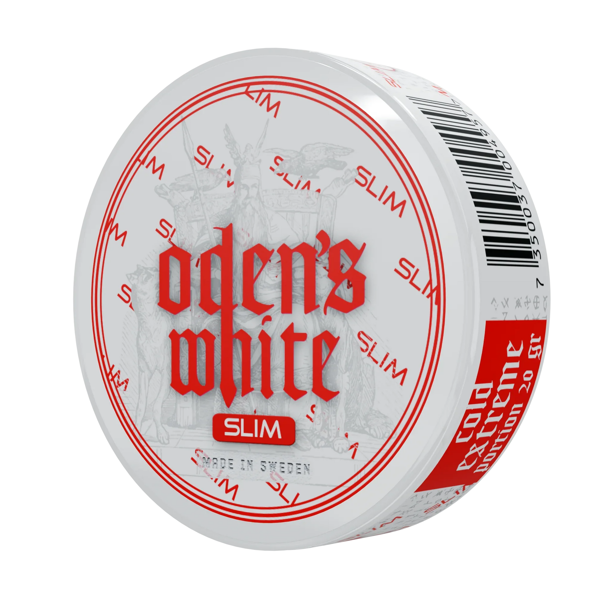 Oden's Cold Extreme White Slim Portion - Odenssnus