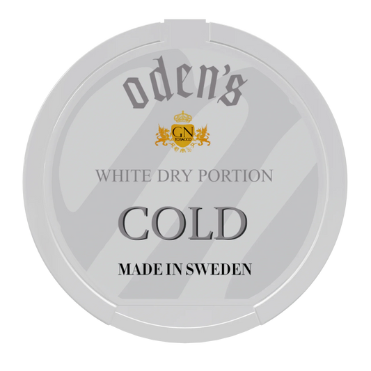 Oden's Cold White Dry Portion - Odenssnus