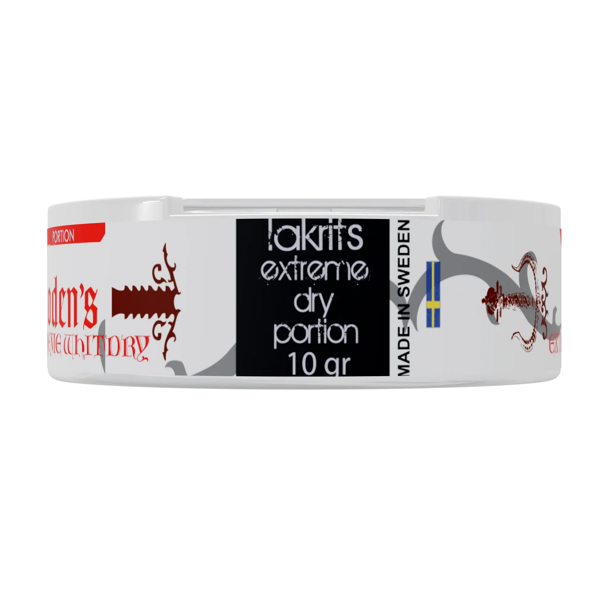 Oden's Lakrits Extreme White Dry Portion - Odenssnus