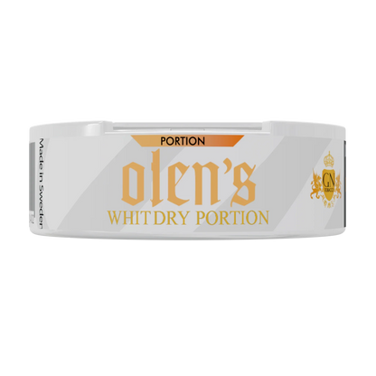 Oden's Lakrits White Dry Portion - Odenssnus