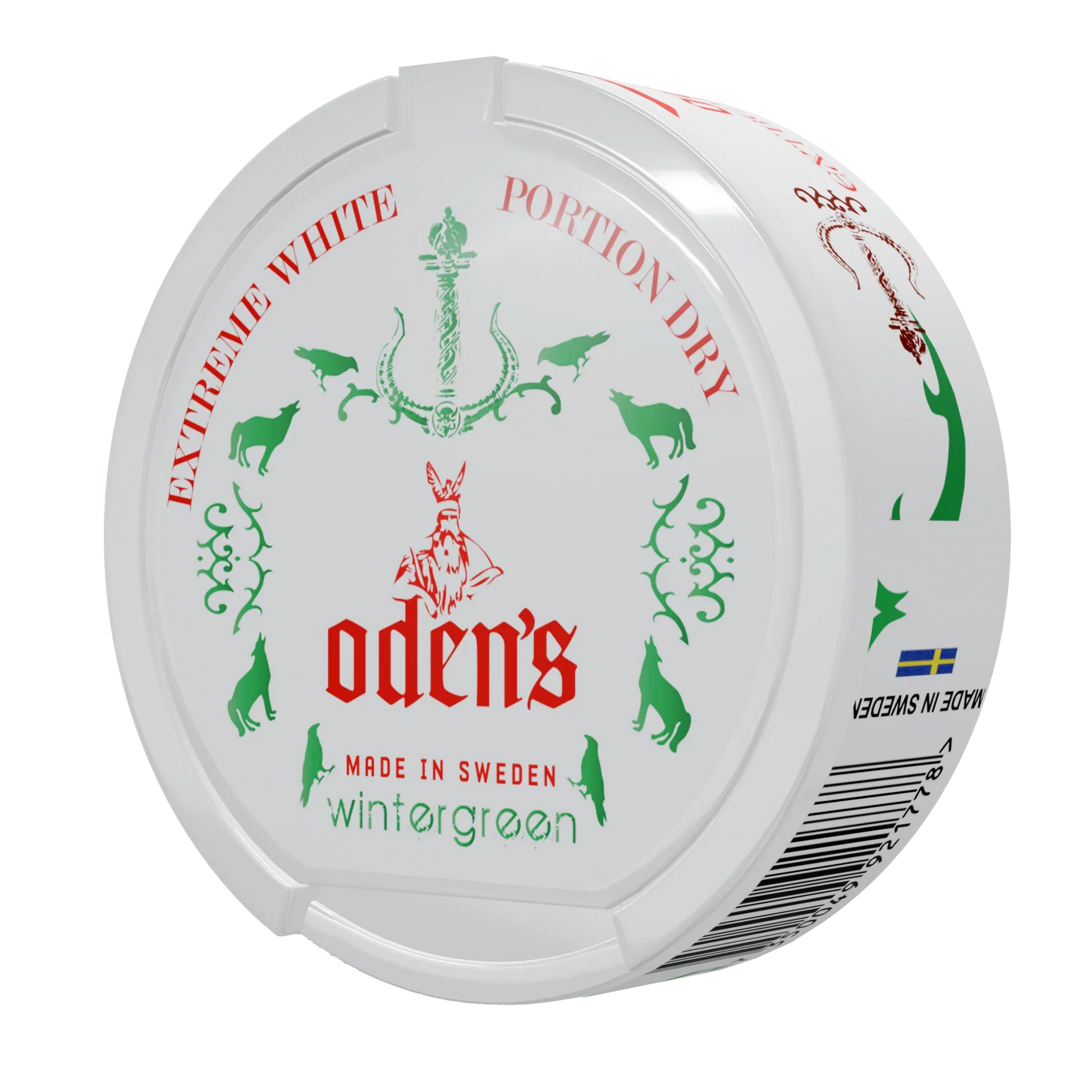 Oden's Pure Wintergreen Extreme White Dry Portion - Odenssnus