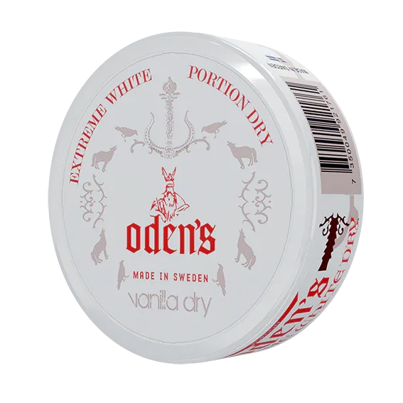 Oden's Vanilla Extreme White Dry Portion - Odenssnus