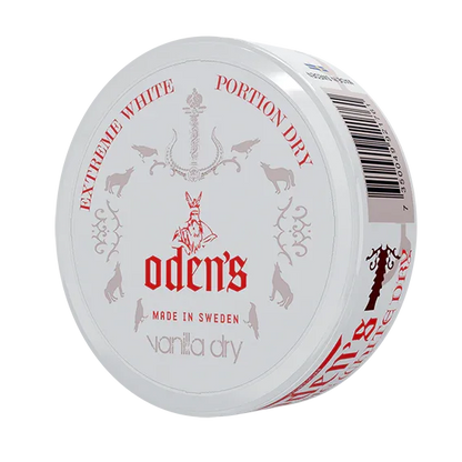 Oden's Vanilla Extreme White Dry Portion - Odenssnus