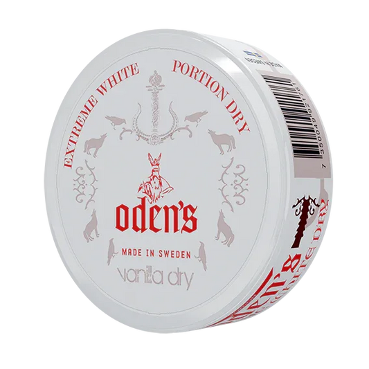 Oden's Vanilla Extreme White Dry Portion - Odenssnus