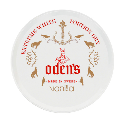 Oden's Vanilla Extreme White Dry Portion - Odenssnus