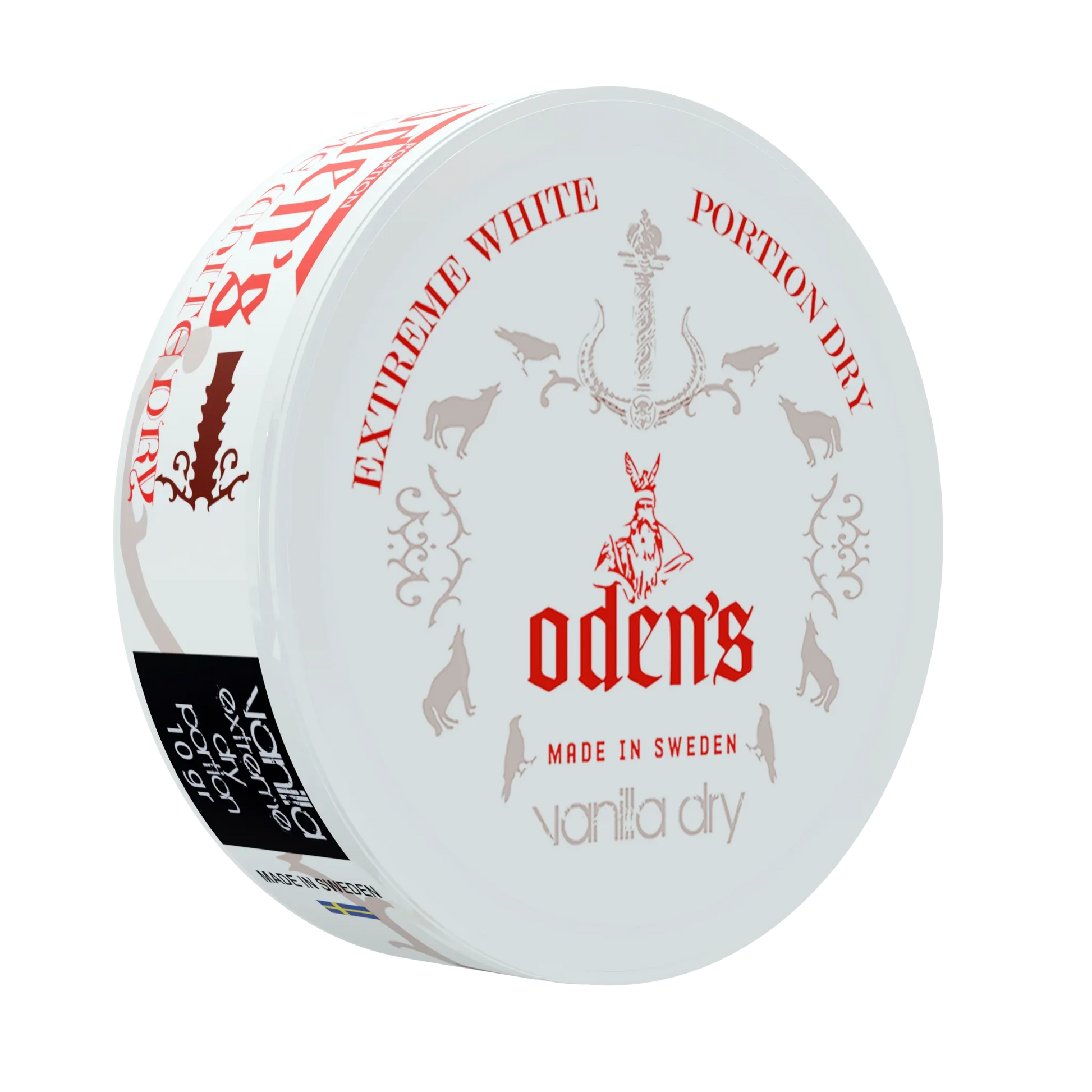 Oden's Vanilla Extreme White Dry Portion - Odenssnus