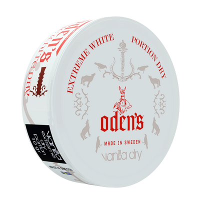 Oden's Vanilla Extreme White Dry Portion - Odenssnus