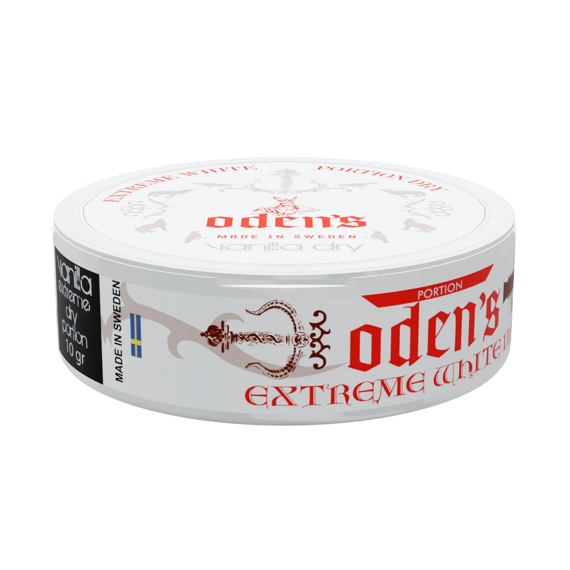 Oden's Vanilla Extreme White Dry Portion - Odenssnus