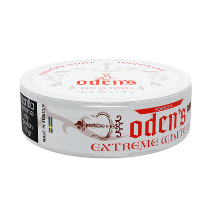 Oden's Vanilla Extreme White Dry Portion - Odenssnus
