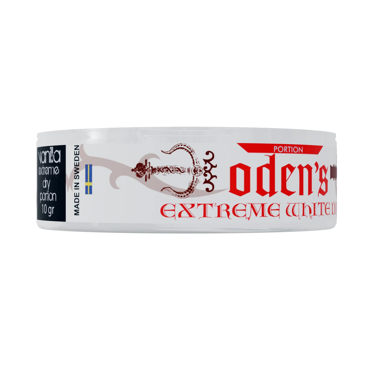 Oden's Vanilla Extreme White Dry Portion - Odenssnus