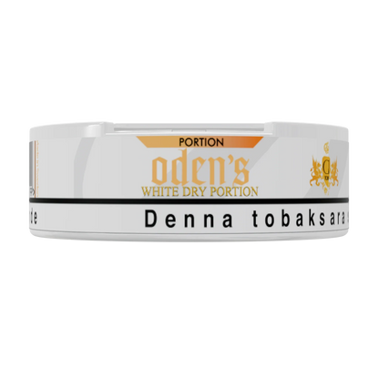 Oden's Vanilla White Dry Portion - Odenssnus