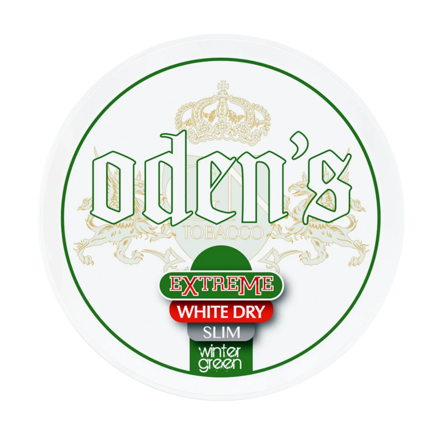 Oden's Wintergreen Extreme White Dry Slim Portion - Odenssnus