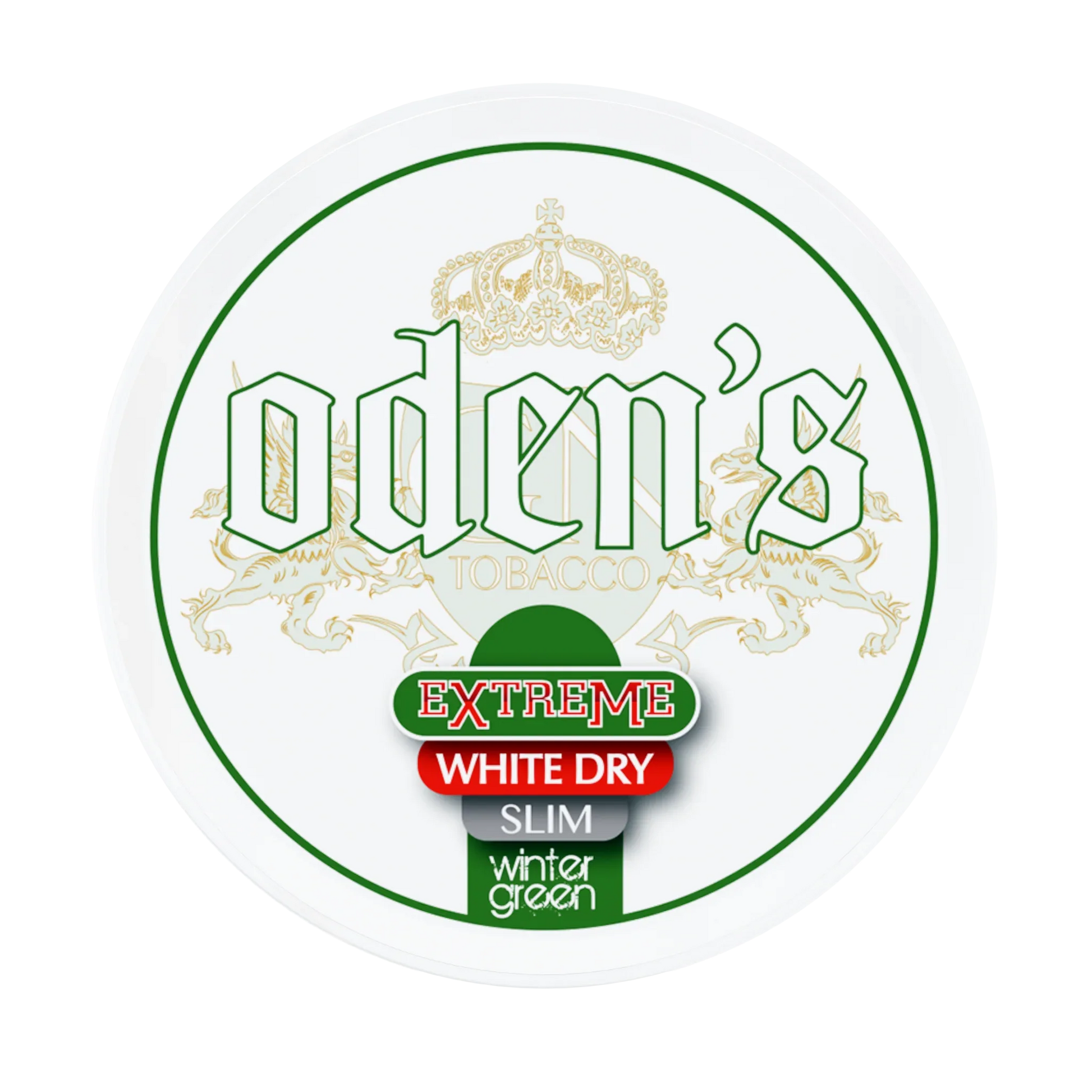 Oden's Wintergreen Extreme White Dry Slim Portion - Odenssnus