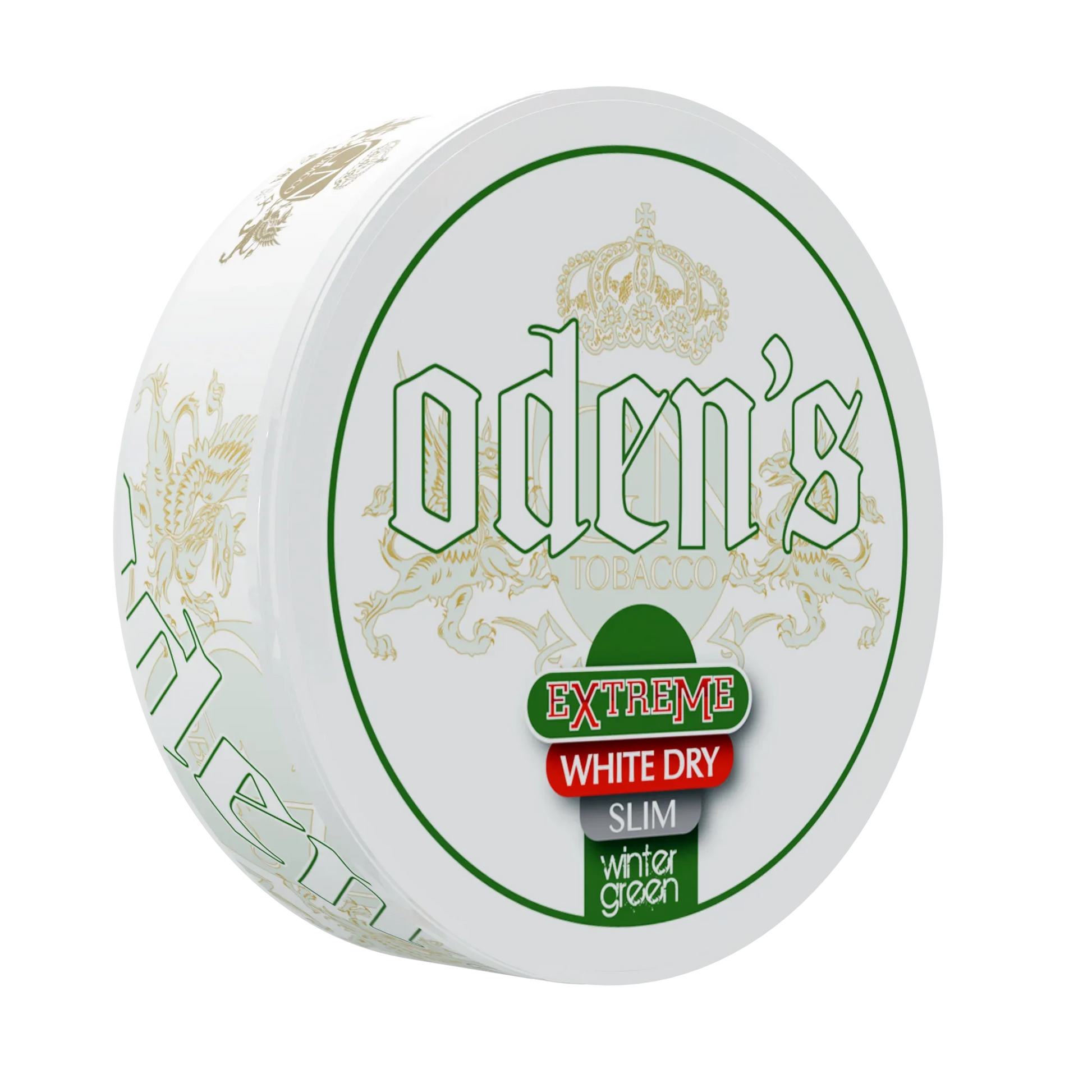Oden's Wintergreen Extreme White Dry Slim Portion - Odenssnus
