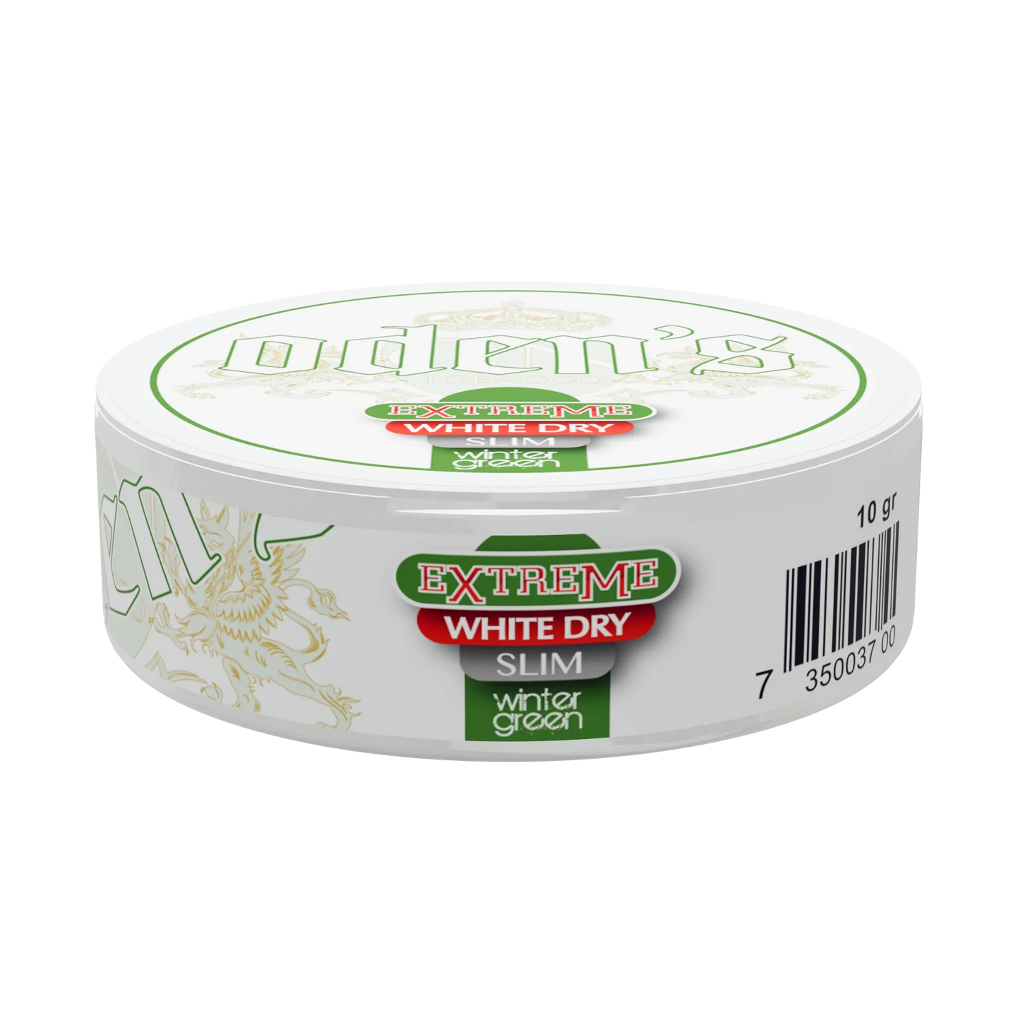 Oden's Wintergreen Extreme White Dry Slim Portion - Odenssnus