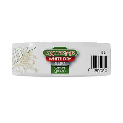 Oden's Wintergreen Extreme White Dry Slim Portion - Odenssnus