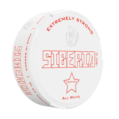Siberia 80 Degrees All White Portion - Odenssnus
