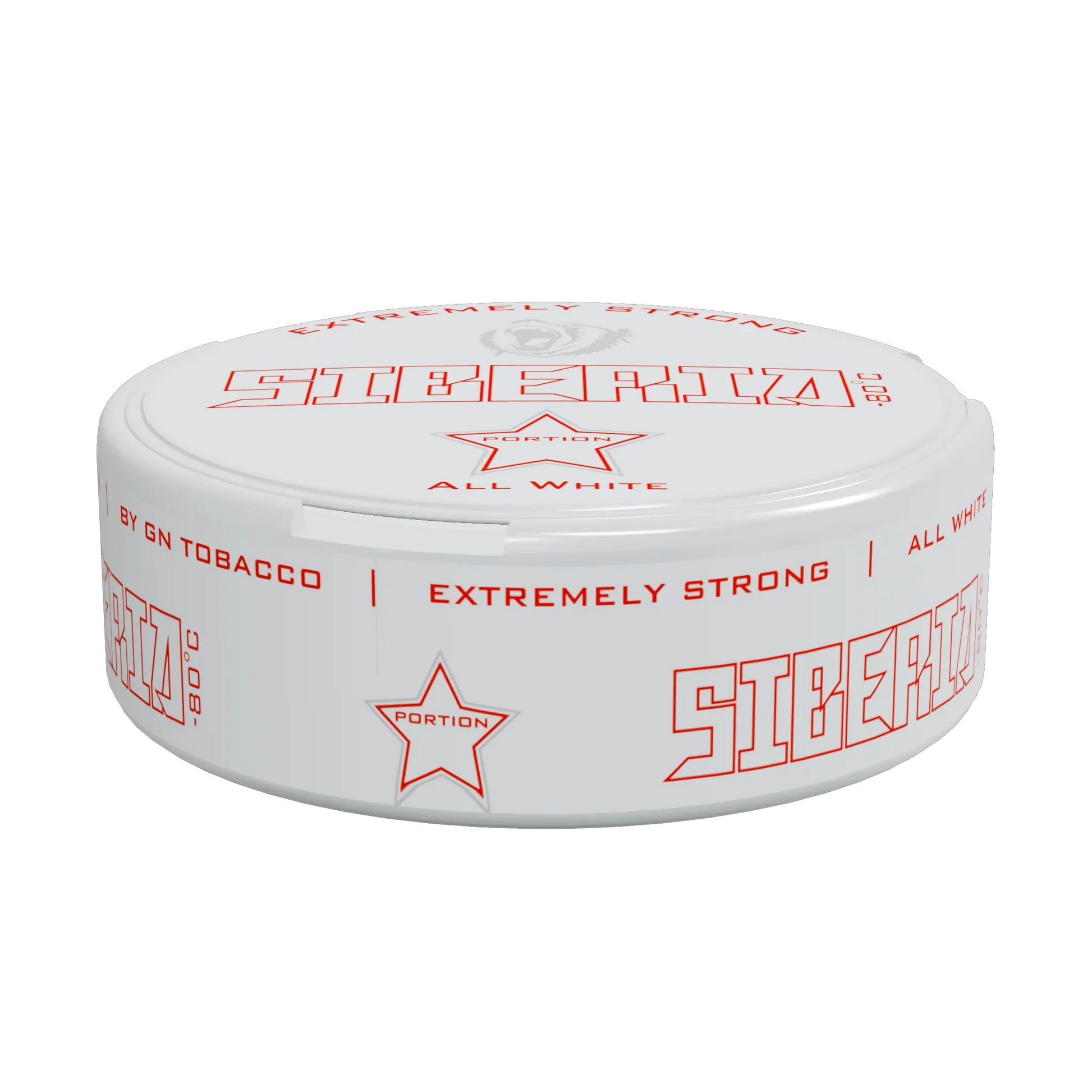 Siberia 80 Degrees All White Portion - Odenssnus