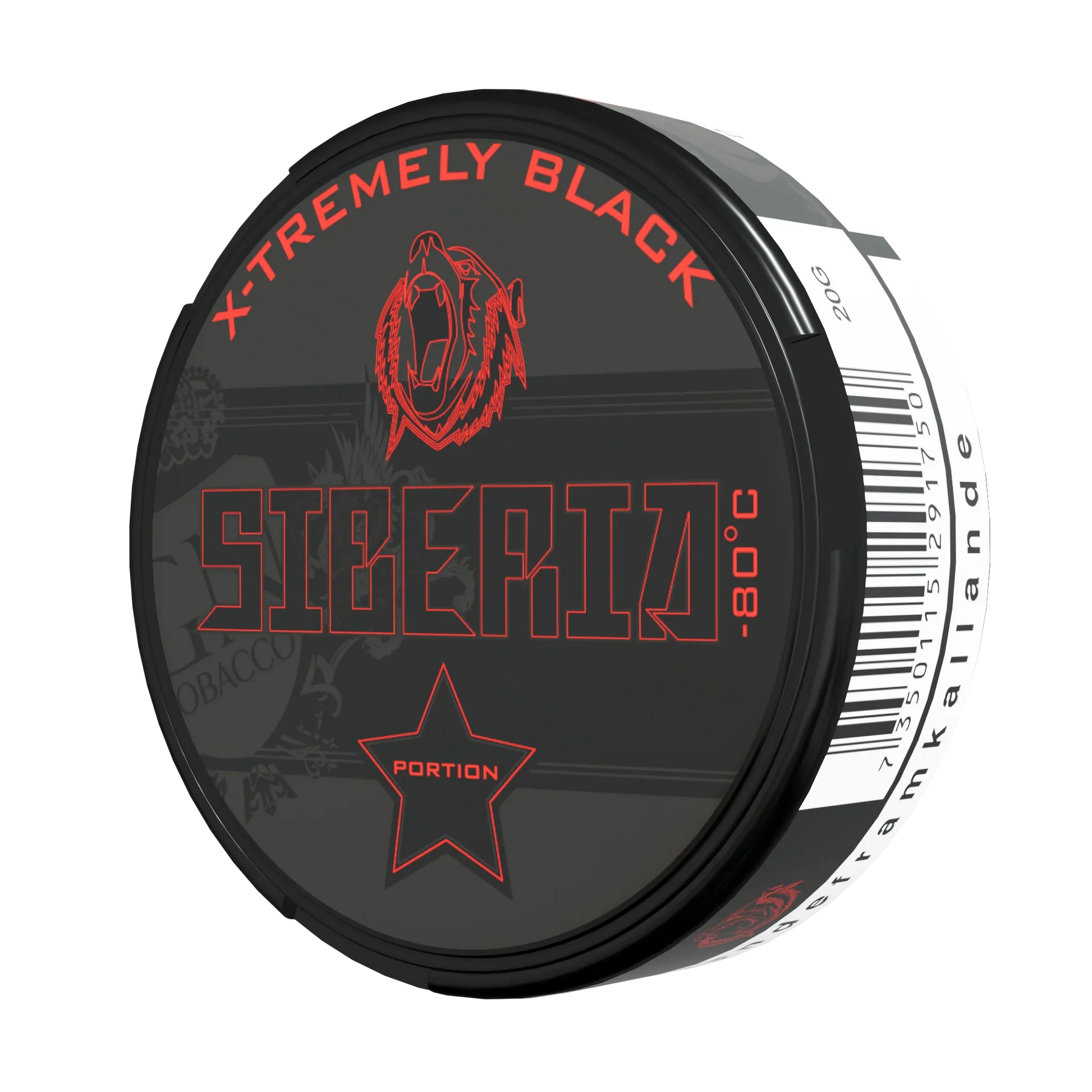 Siberia 80 Degrees Black Portion - Odenssnus
