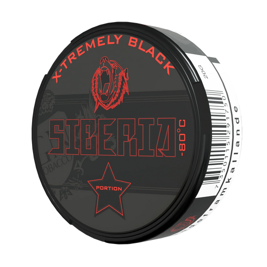Siberia 80 Degrees Black Portion - Odenssnus