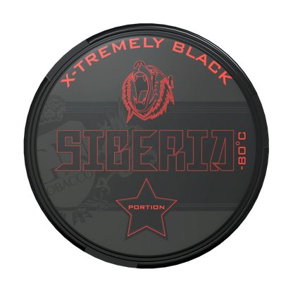 Siberia 80 Degrees Black Portion - Odenssnus