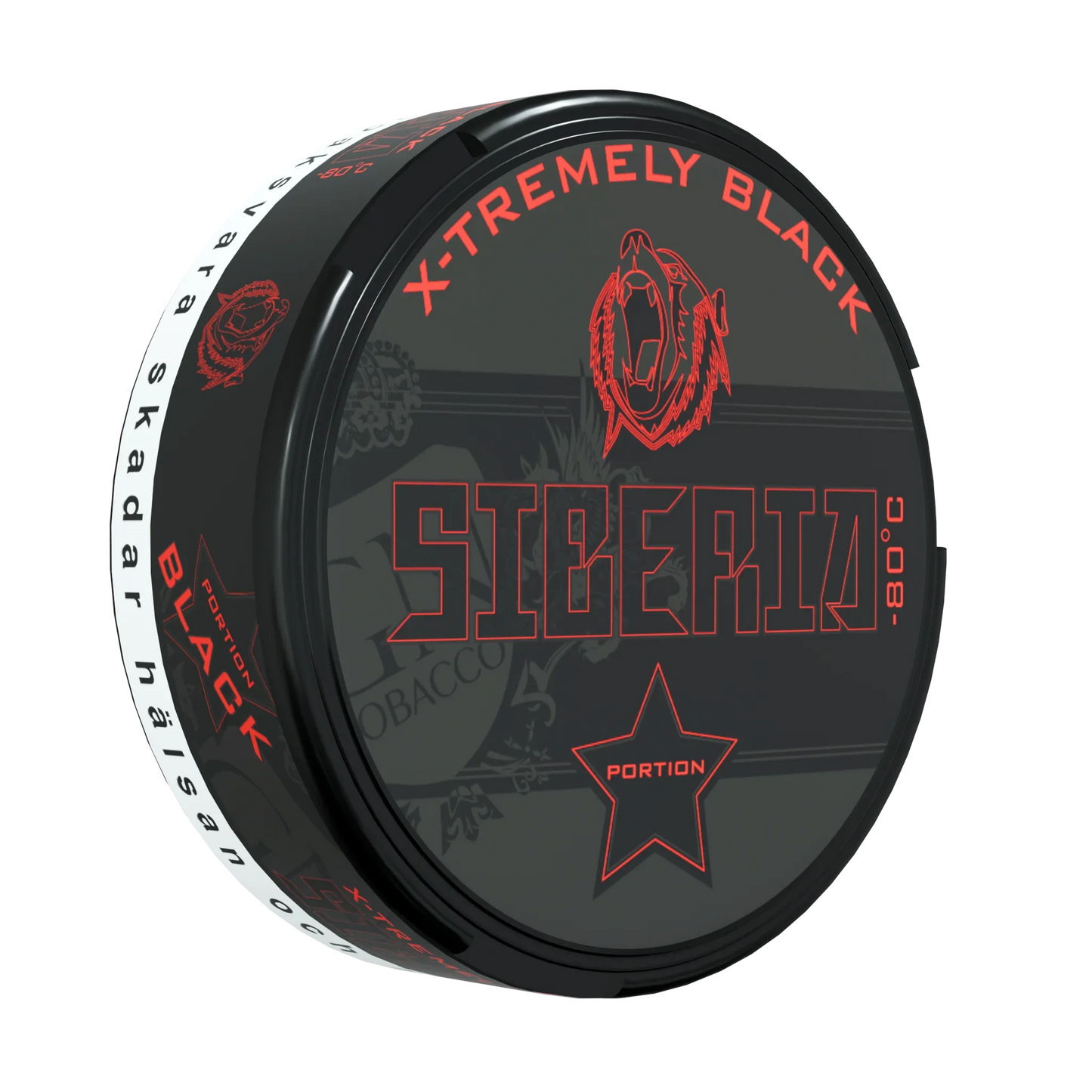Siberia 80 Degrees Black Portion - Odenssnus