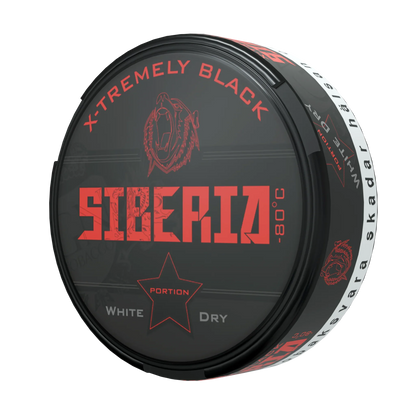 Siberia 80 Degrees Black White Dry Portion - Odenssnus