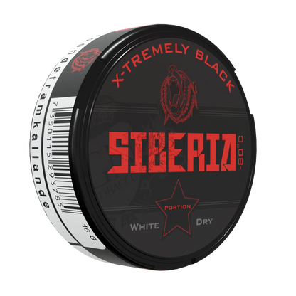 Siberia 80 Degrees Black White Dry Portion - Odenssnus