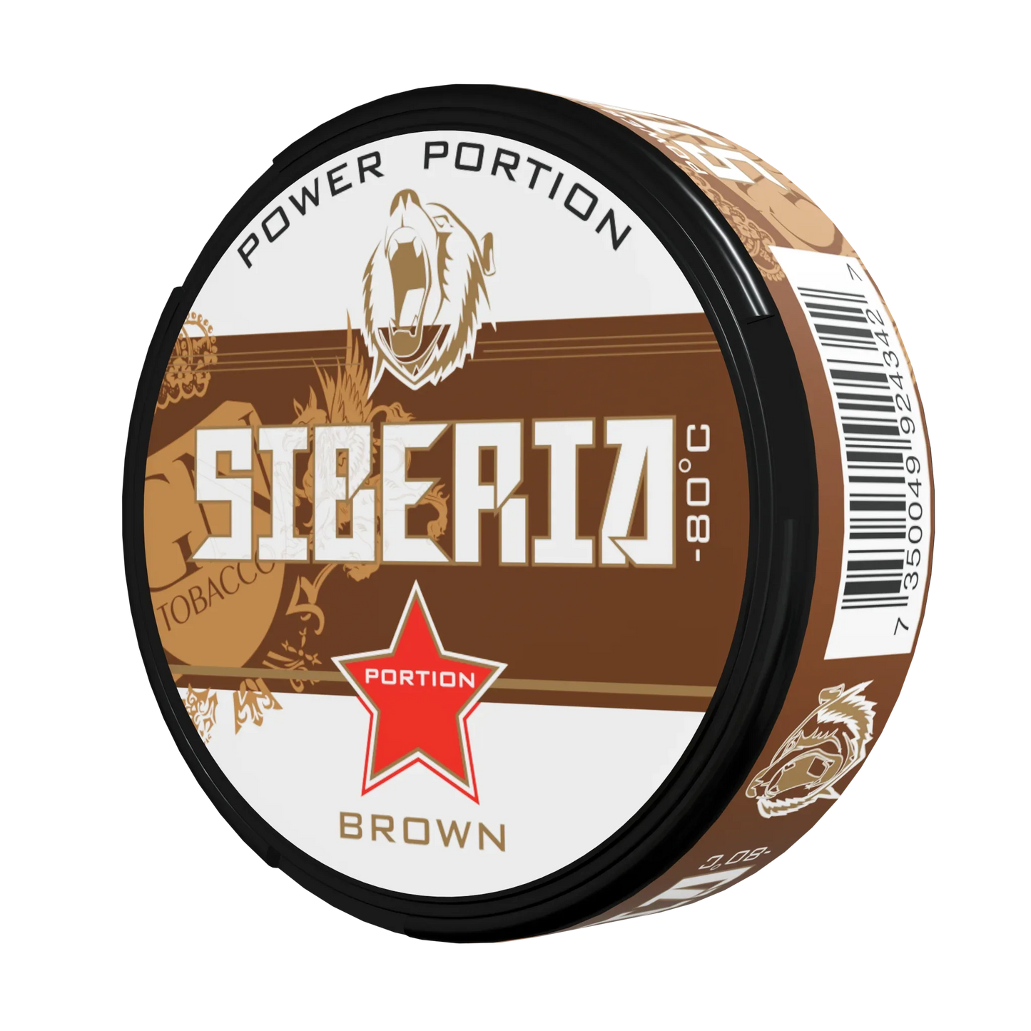 Siberia 80 Degrees Brown Portion - Odenssnus