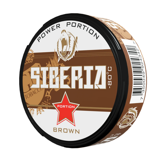 Siberia 80 Degrees Brown Portion - Odenssnus