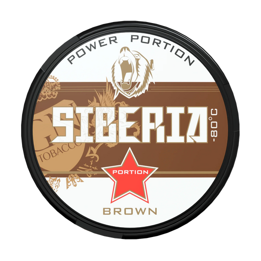 Siberia 80 Degrees Brown Portion - Odenssnus