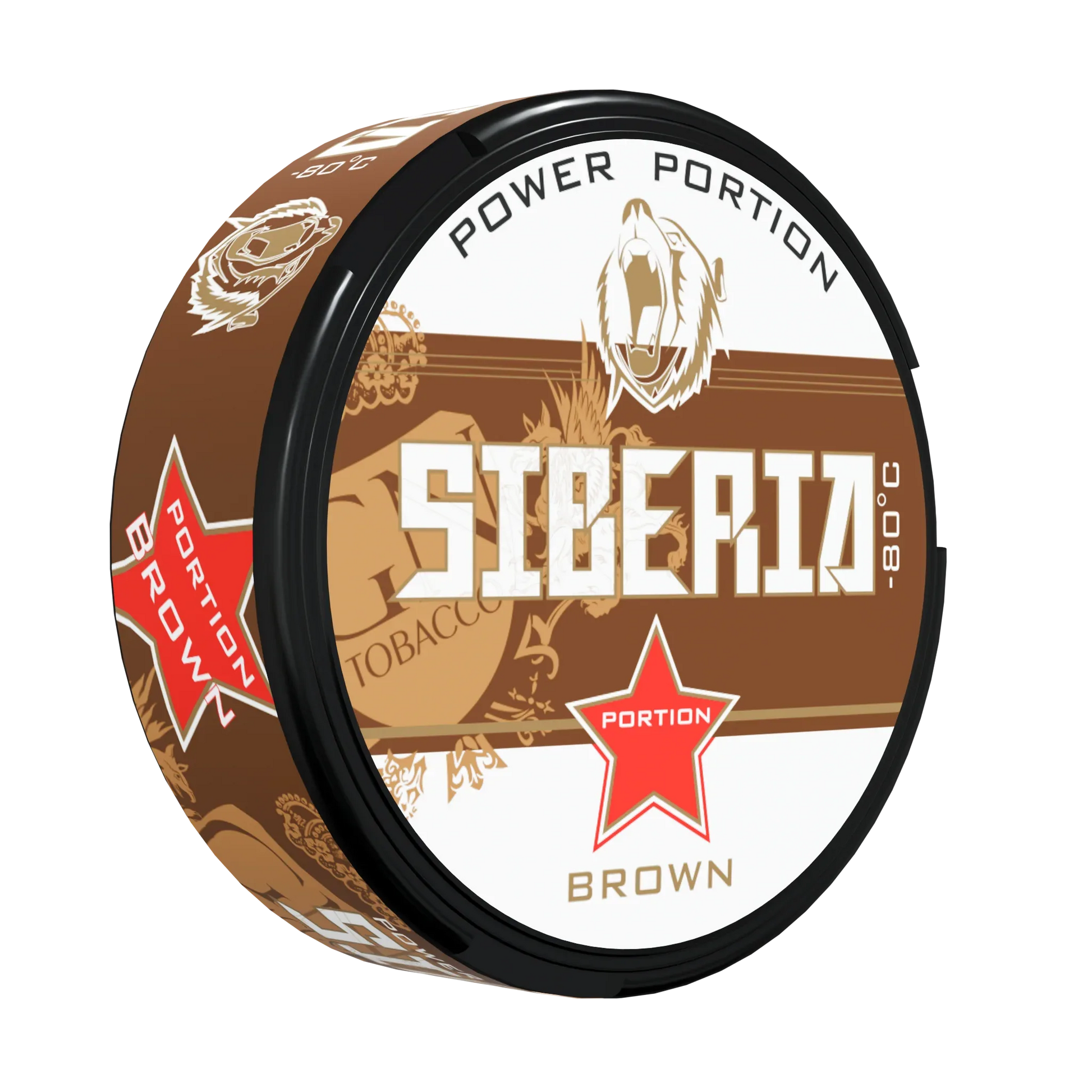 Siberia 80 Degrees Brown Portion - Odenssnus