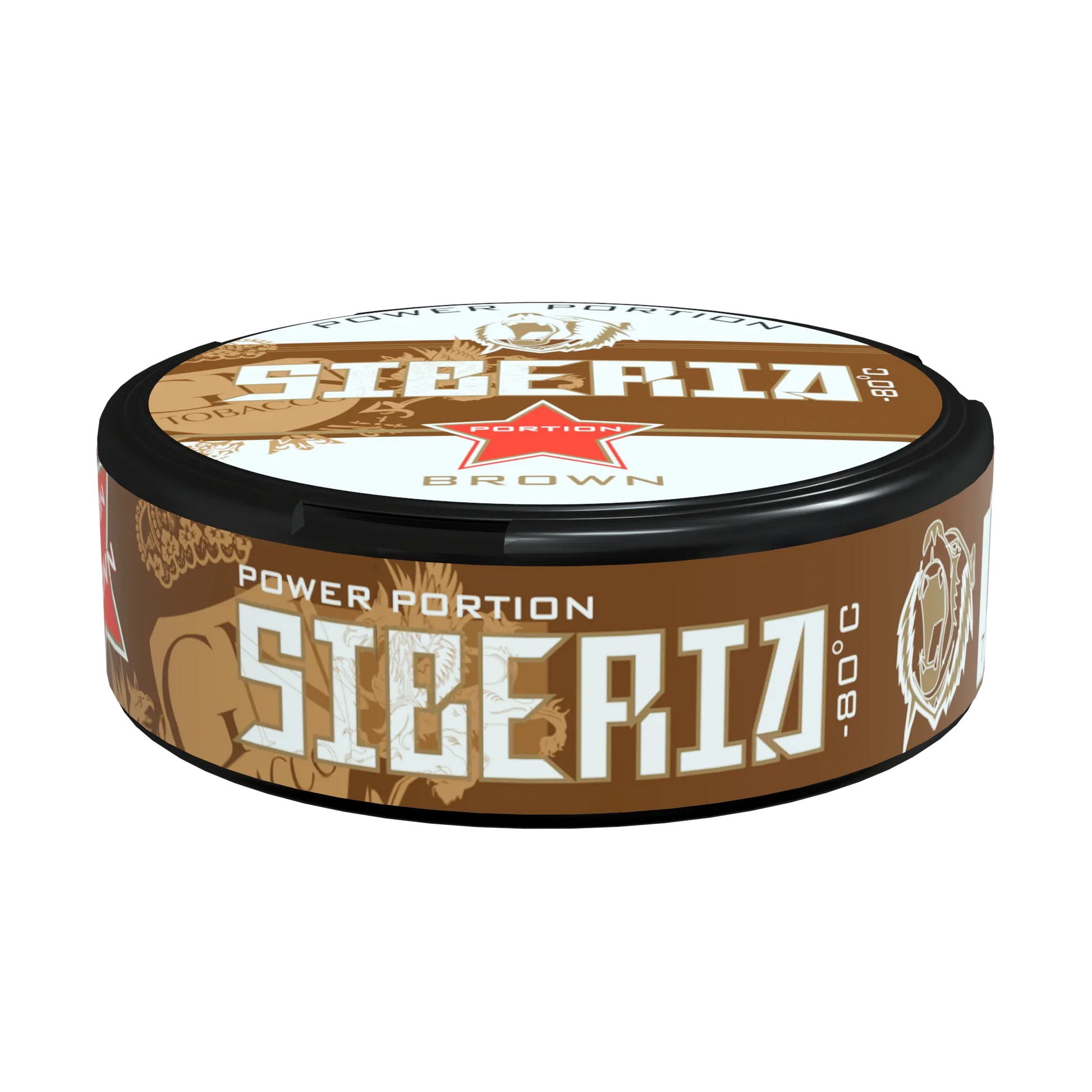 Siberia 80 Degrees Brown Portion - Odenssnus