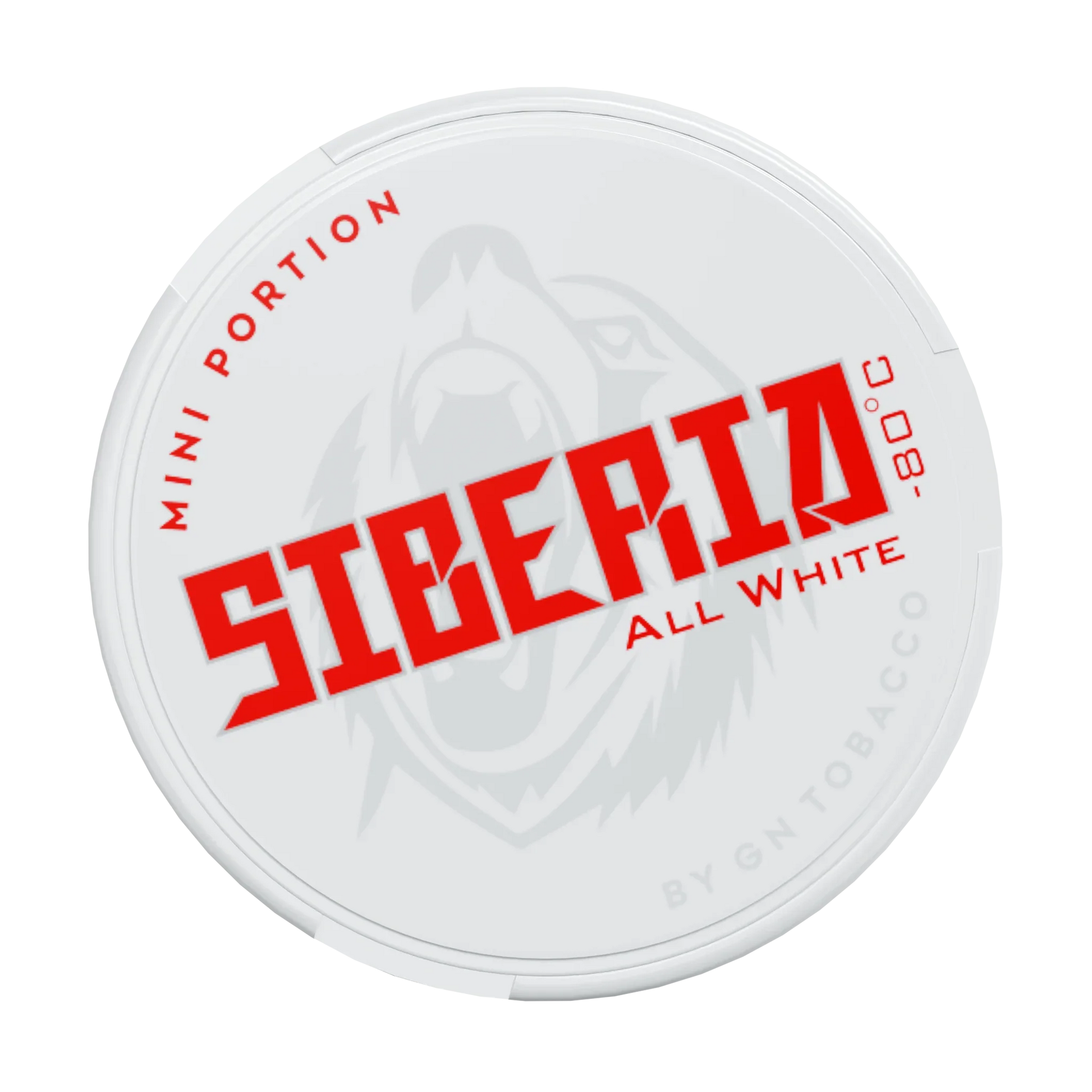 Siberia 80 Degrees MINI All White Portion - Odenssnus