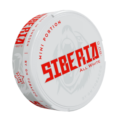 Siberia 80 Degrees MINI All White Portion - Odenssnus