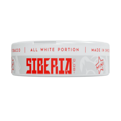 Siberia 80 Degrees MINI All White Portion - Odenssnus