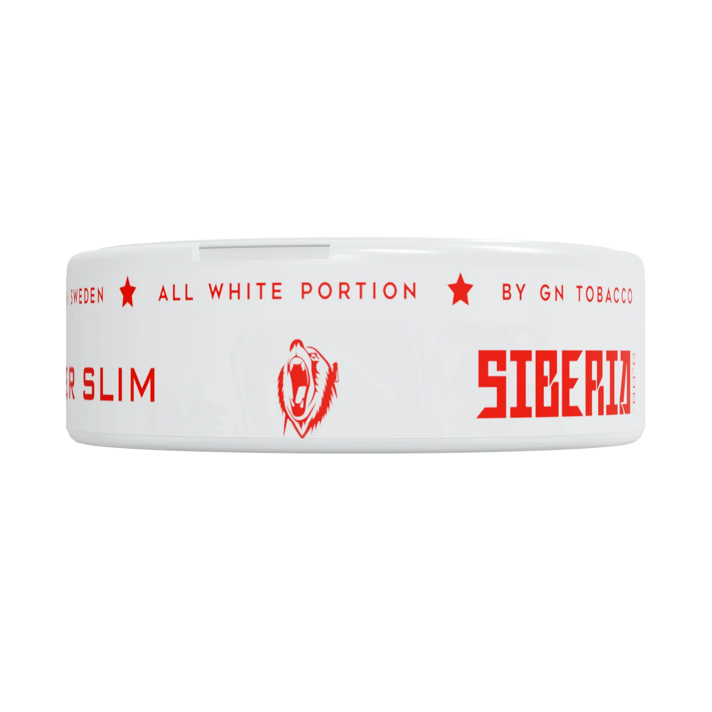 Siberia 80 Degrees Super Slim All White Portion - Odenssnus