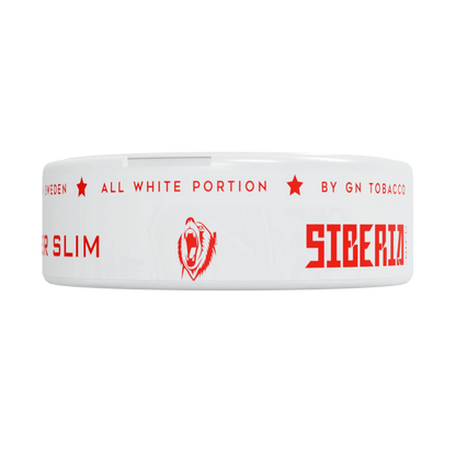 Siberia 80 Degrees Super Slim All White Portion - Odenssnus