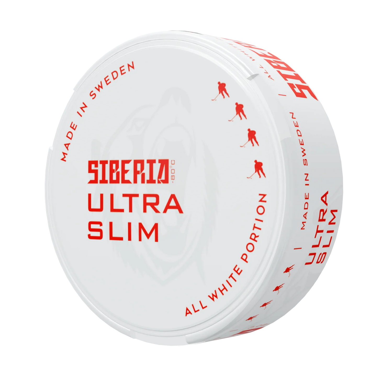 Siberia 80 Degrees ULTRA Slim All White Portion - Odenssnus